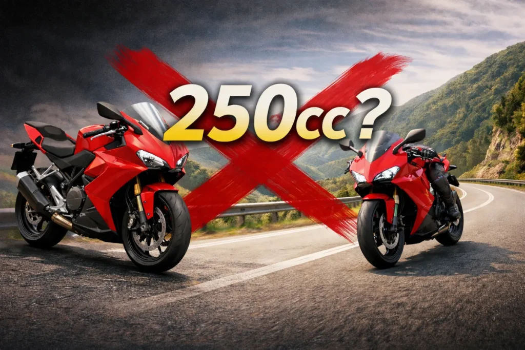 ドゥカティに250ccの現行モデルは存在しない