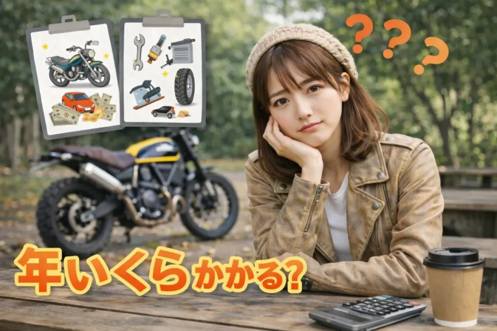 ドゥカティスクランブラーの維持費は年いくら？