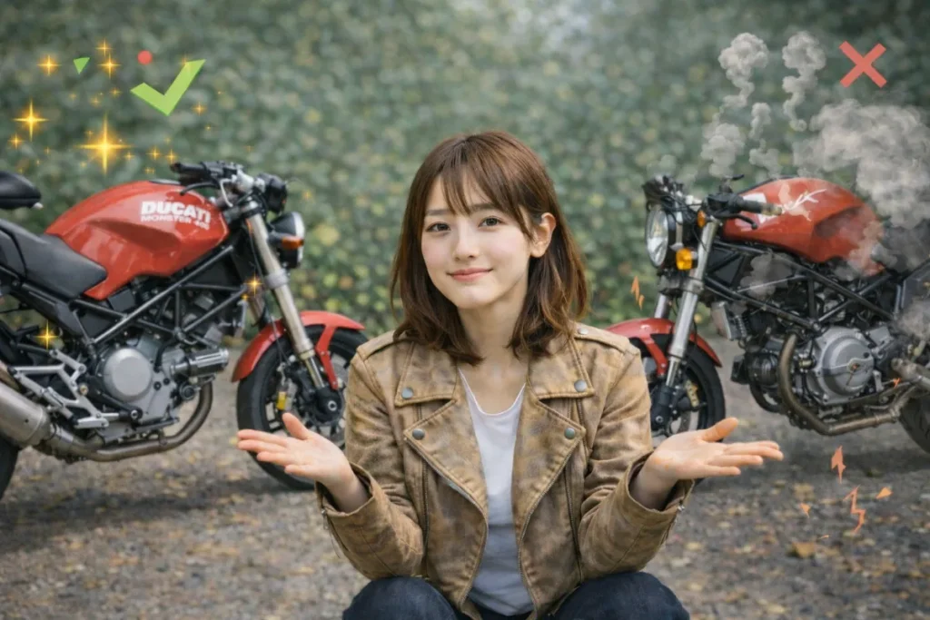 モンスター400の故障は「個体差」と「乗り方」でほぼ決まる