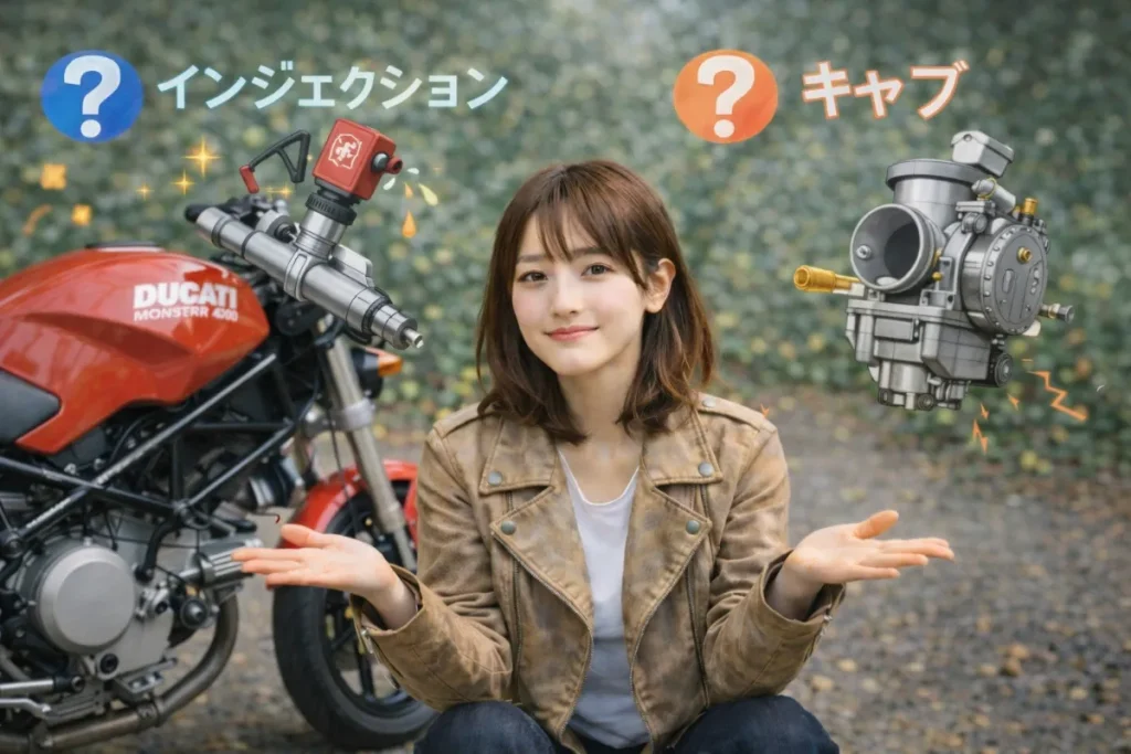モンスター400はインジェクションなの？キャブなの？