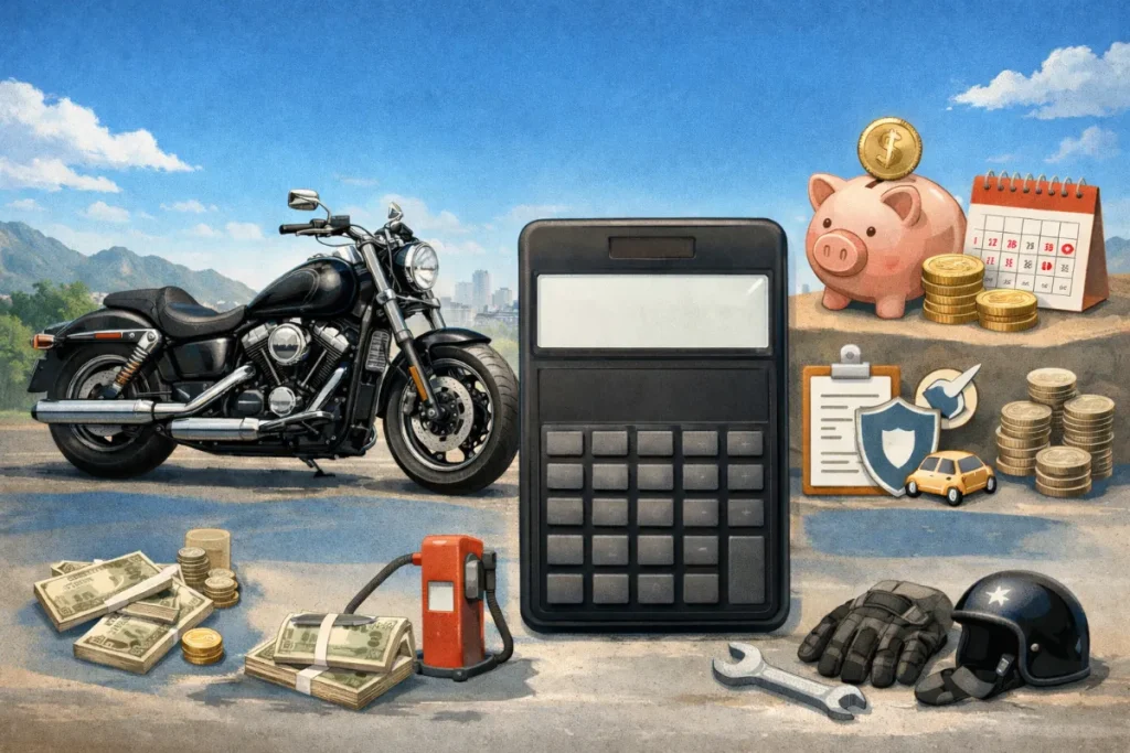 ハーレー維持費の全体像｜年間・月額いくらかかるの？