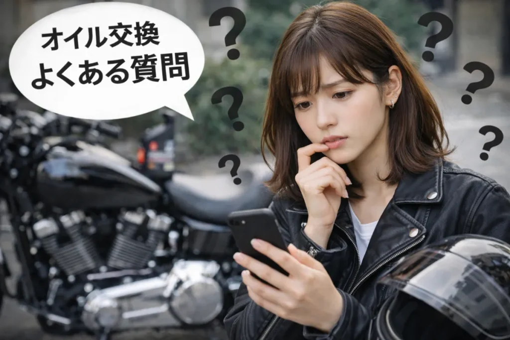 ハーレーのオイル交換に関するよくある質問
