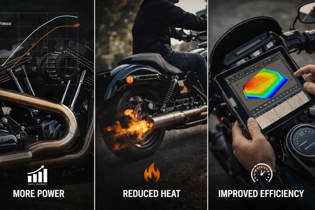 ハーレーのインジェクションチューニングで得られるメリット
