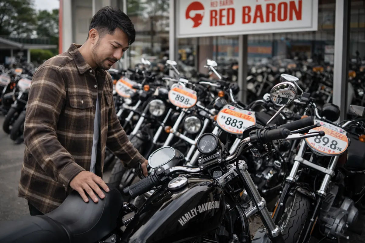 ハーレー883の中古をレッドバロンで買うのはアリ？後悔しない選び方を徹底解説