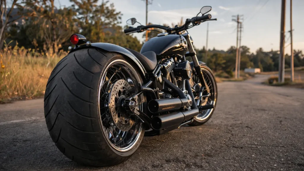 ハーレーで太いタイヤのメリット・デメリットは？