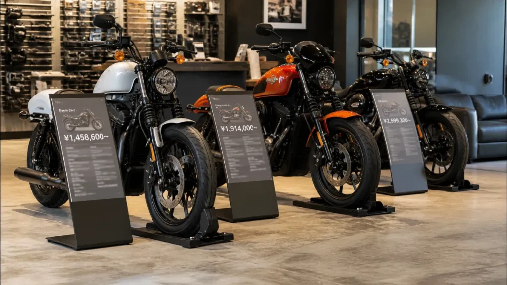 ハーレー大型の値段は新車でいくらから買える？